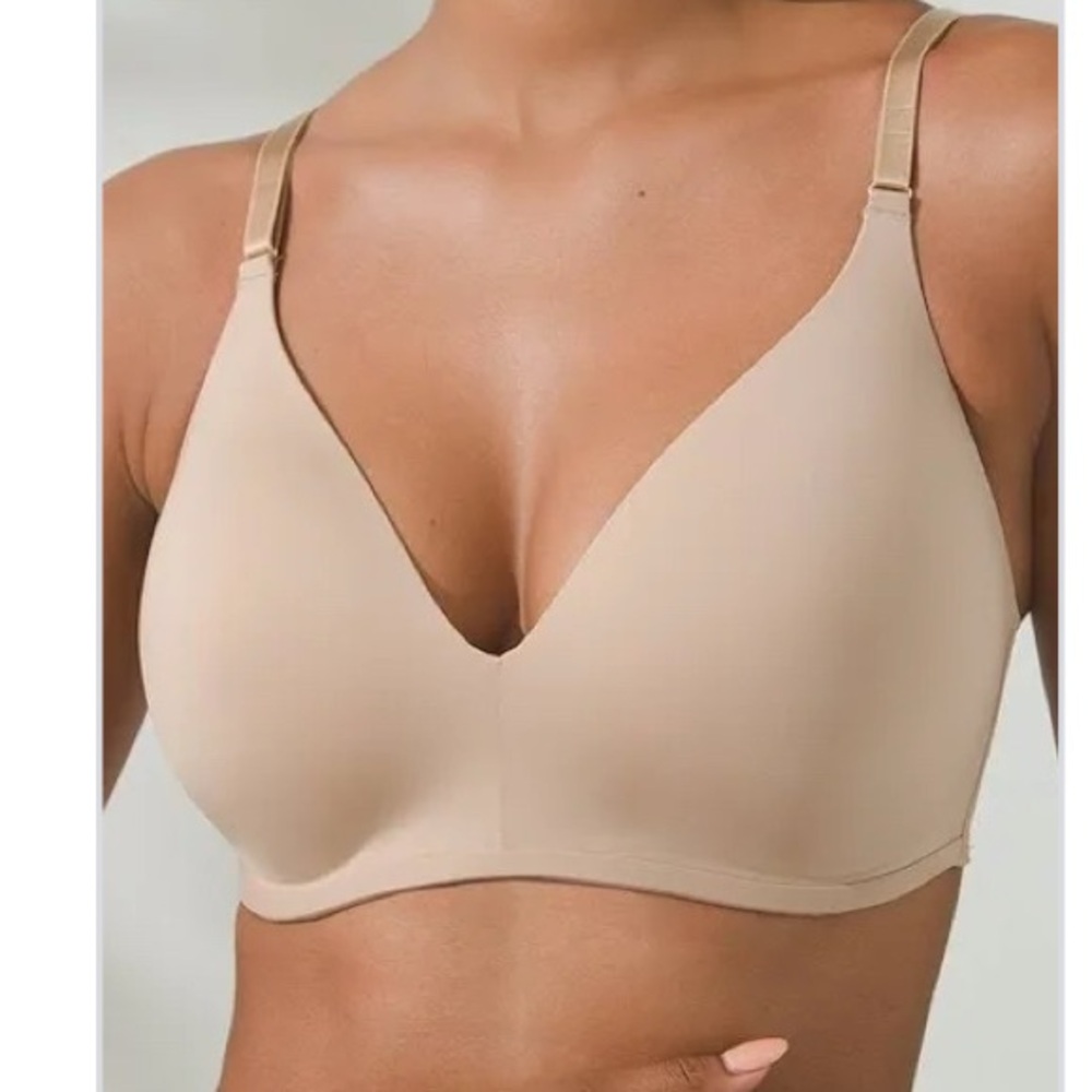 Soma Tan Wireless vanishing 360 Bra Seamless Comfort